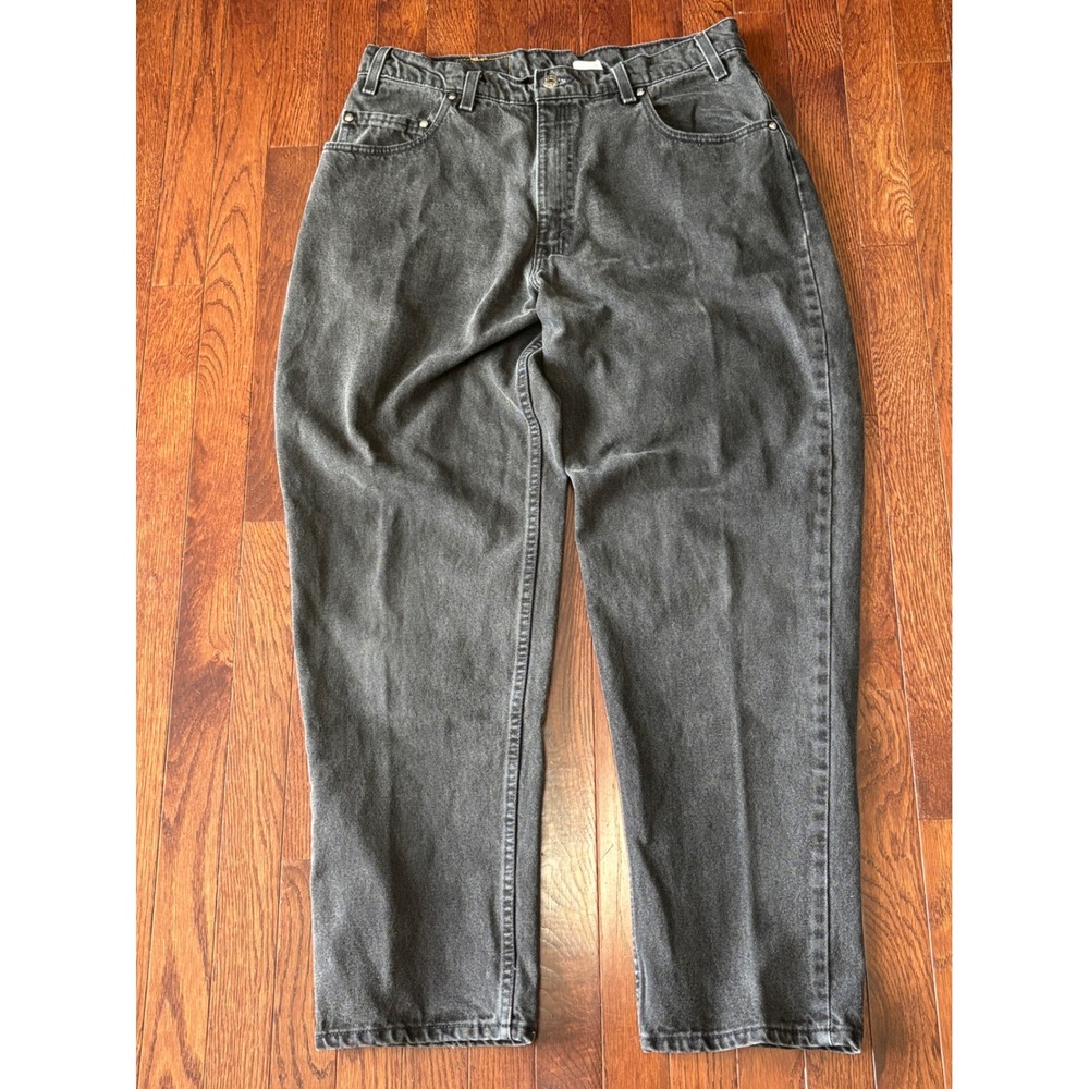 Vintage 90s Levi's 545 Loose Fit Jeans 36x30 Black USA Made 545-0260 Y2K